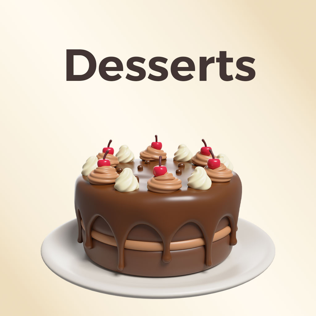 Dessert and Flowers