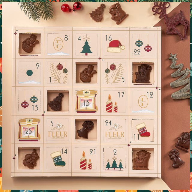 Belgian Chocolates Advent Calendar Flowrista Your Best Way to Same